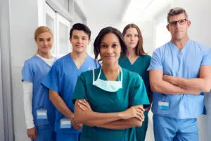 scrub suits staff